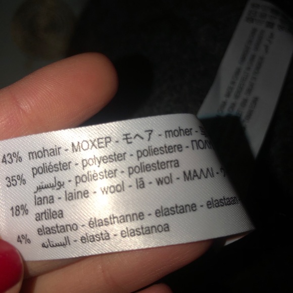 NWT Mohair and wool sweater dress - Picture 9 of 11